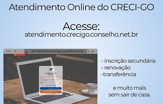 Atendimento Online: nova ferramenta do CRECI-GO | CRECI-GO/ Conselho Regional de Corretores de Imóveis de Goiás