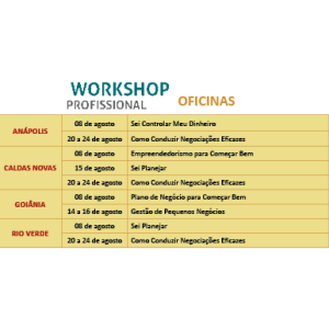 TABELA WORKSHOP COM TITULO