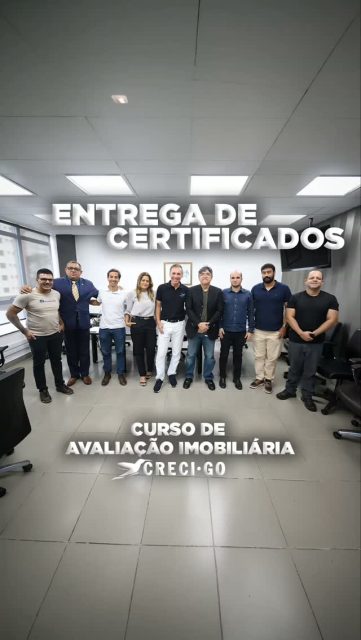 🎓 Conhecimento que se transforma em qualificação profissional!

“Quero agradecer ao CRECI por esse incentivo, por a gente poder estar se aprimorando.”

O depoimento da corretora Edilaine Martins mostra o que está por trás da entrega de cada certificado: profissionais que buscam evoluir, aprender e se preparar cada vez mais para o mercado imobiliário.

E o melhor: o Curso de Avaliação Imobiliária foi oferecido de forma online e gratuita, ampliando o acesso à capacitação para corretores de imóveis.

Parabéns a todos os profissionais que escolheram continuar evoluindo!

#CRECIGO #Capacitação #AvaliaçãoImobiliária #DesenvolvimentoProfissional #avaliaçãoimobiliária