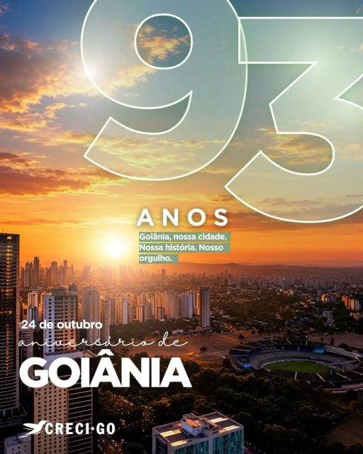 Goiânia, 93 anos de histórias

No dia 24 de outubro, celebramos o aniversário da capital que conquista pela arborização, acolhe diferentes histórias e cresce junto com os sonhos de quem escolheu viver aqui.

Goiânia é feita de pessoas, trabalho, cultura, desenvolvimento e oportunidades.

🎉 Parabéns, Goiânia! 

💚 Qual lugar de Goiânia tem um significado especial para você? Conta pra gente nos comentários!

#Goiânia93Anos #AniversárioDeGoiânia #Goiânia #CRECIGO #Goiás